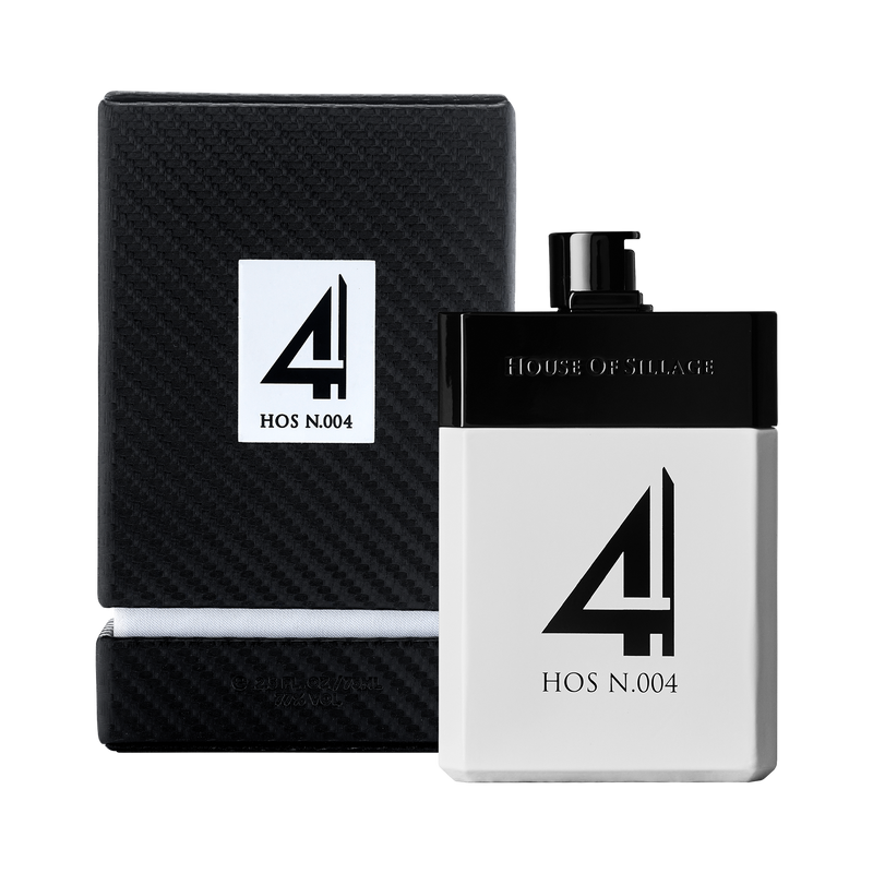 Black and white bottle with Number 4