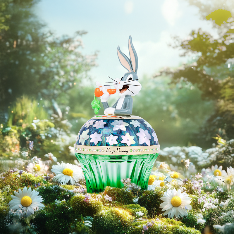 bugs bunny in the garden with carrot