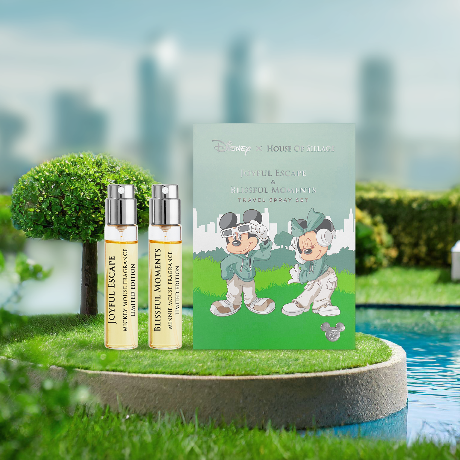 Mickey & Friends Travel Spray Refill Duo
