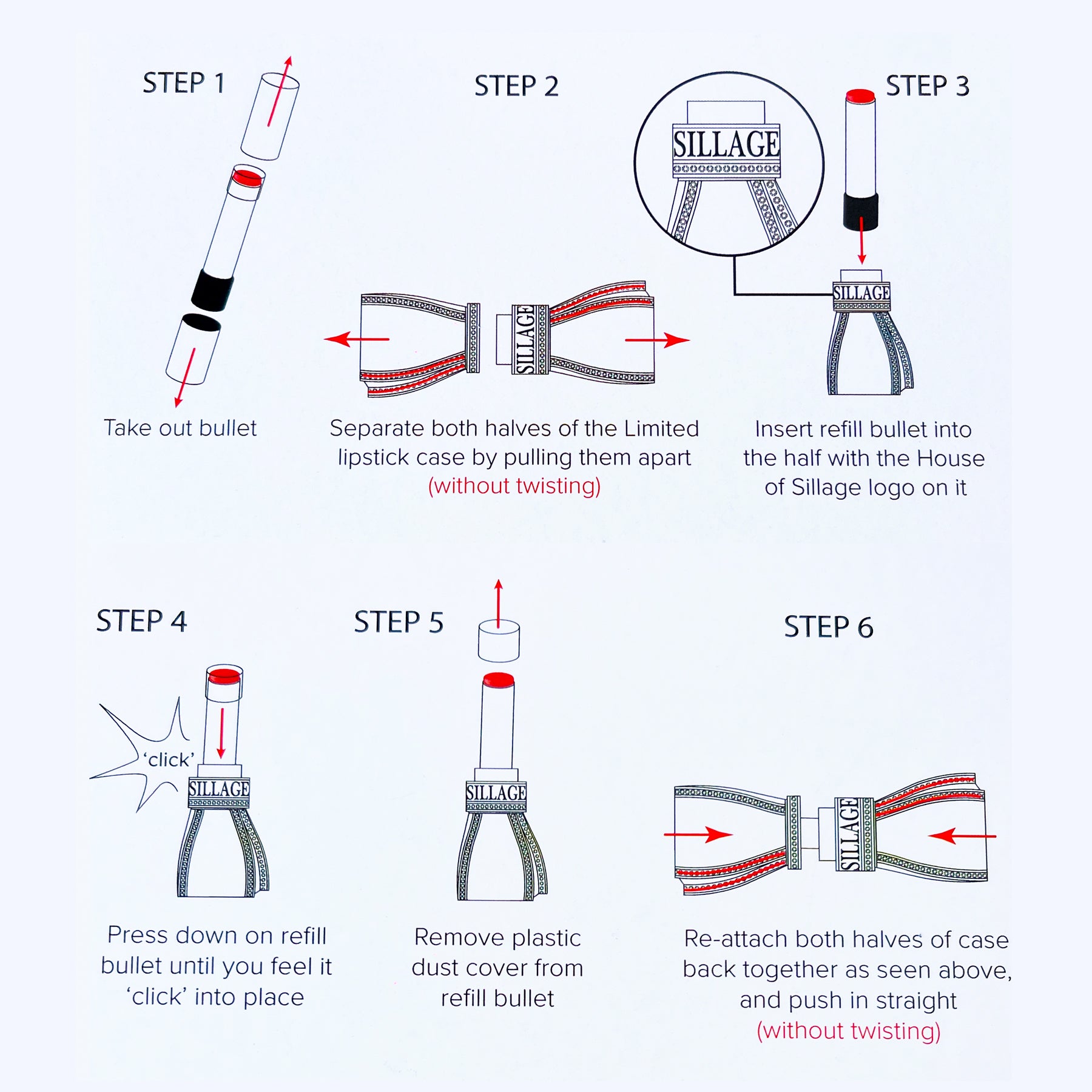 Minnie Mouse Bow Lipstick Case Set