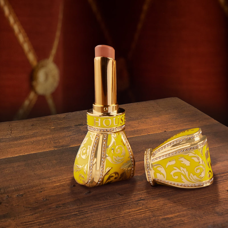 yellow Lipstick case Hufflepuff Design