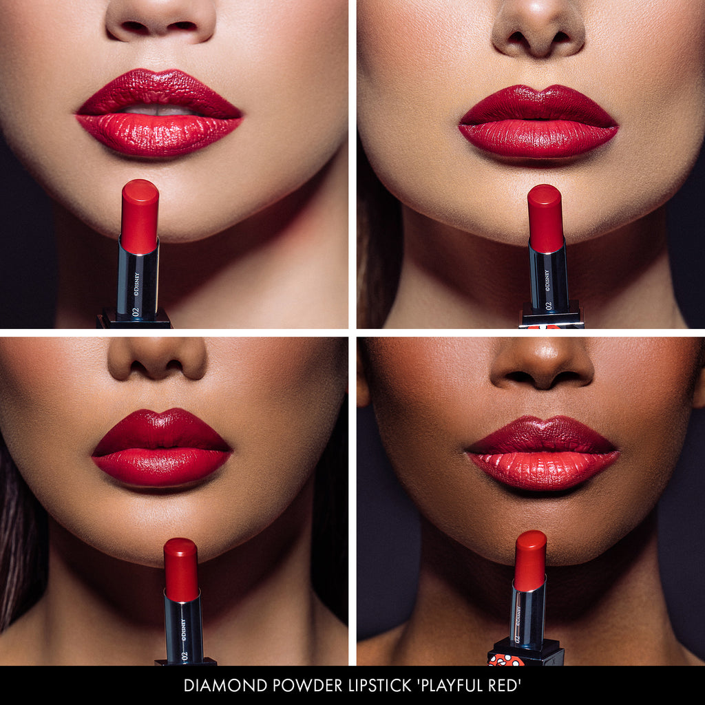 Disney x House of Sillage Beauty - Playful Red Diamond Powder Lipstick